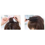 Yaheeda Women Bang Wig Synthetic Clip-in Hair Bang Forehead Bang Short Straight Hair Extension N5