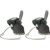 Caframo 707CH-BBX Chinook 210 CFM Black 2-Speed Electric AC Fans, 2-Pack N2