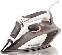 Rowenta DW5080 Focus 1700-Watt Micro Steam Iron Stainless Steel Soleplate with Auto-Off, 400-Hole, Brown N2