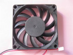 2 pcs Brushless DC Cooling Fan 12V 7015S 11 Blades 2 wire 70x70x15mm Sleeve-bearing Skywalking N2
