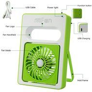 Mystery USB Mini Portable Exqusite Fan Personal Battery Operated Handheld USB Fan Summer Cooling Fan USB Rechargeable... N17