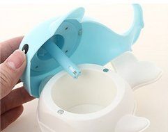 Creative cute whale Small mini Home office desktop air humidifier USB muted Humidifier Computer PC Use Pink N4
