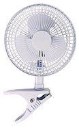 Active Air Fan - (2) Hydrofarm ACFC6 6" Clip On Office Kitchen Hydroponics Grow Fans N4