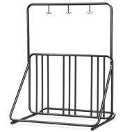 New Bicycle Parking Storage Rack 1-6 Bikes Steel Park Stand 2/3/4/5 Black