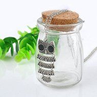 Hot Women Fashion Vintage Style Bronze Owl Long Chain Necklace Pendant Jewelry N3