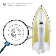 ZZ ES2362-T Steam Iron with Nonstick Soleplate, Tan N4