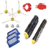 Buti-Life Irobot Roomba 600 610 620 650 Series Vacuum Cleaner Replacement- Includes 3 Pack Filter, Side Brush,...