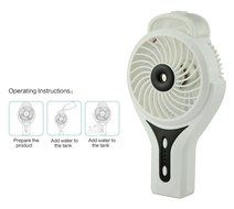 Xman&reg;Mini Handheld USB Misting Fan with Personal Cooling Mist Humidifier Rechargeable Portable Mini Misting Cooling... N9