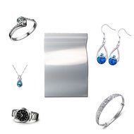 16mil Thickness Resealable Zipper Poly Bags, Clear Polyethylene Zipper Bags, Jewelry Pouch Bags Display, 50 per... N4