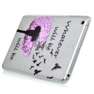 YOKIRIN iPad Mini1/2/3 Case, Fashion Printed Series Slim Fit Shock-absorption Flexible Clear Hybrid Soft TPU Rubber... N31