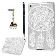 YOKIRIN iPad Mini1/2/3 Case, Fashion Printed Series Slim Fit Shock-absorption Flexible Clear Hybrid Soft TPU Rubber... N37