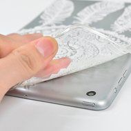 YOKIRIN iPad Mini1/2/3 Case, Fashion Printed Series Slim Fit Shock-absorption Flexible Clear Hybrid Soft TPU Rubber... N39