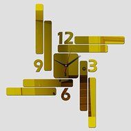 EverTrust(TM) New Hot mirror Wall Clock sticker Modern style Home Decor Living Room sofa background Stickers N2