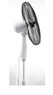 18" Stand Fan w/ Remote - Black Cover, White Base &amp; Stand N3