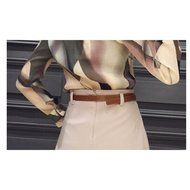 Spritech(TM) Spring Summer Women Girl Fashion Long Sleeve Dress Printing Flower OL Style Midi Skirt Suit With... N9