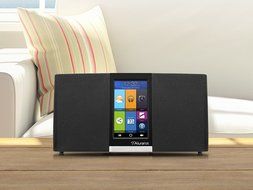Aluratek AIRMM03F Wi-Fi Internet Radio Streaming Pandora, Slacker, iHeart, Spotify (Black)