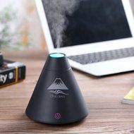 Leewa Volcanoes Design of USB Air Diffuser Purifier Atomizer LED (Black) N6