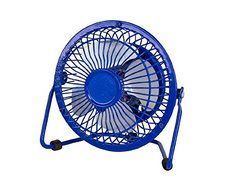 MSS Mini Fan 4-Inch (Blue) N3