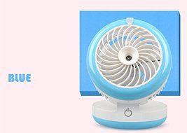 Water Mist Fan Rechargeable Misting Humidifier Fans 3colors Spraying Powerful Fan Office Desktop Mobile Power... N7