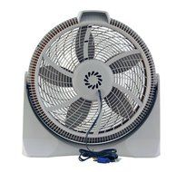 Air King 9500 20-Inch 3-Speed Commercial Grade Deluxe Pivot Fan with 2,390-CFM, 1/22-Horsepower, Grey Finish N5