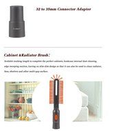 I-clean Vacuum Cleaner Accessories 8 Pcs for Replacement Dust Brush Crevice Attachments Kits, Apply to 32mm (1... N6