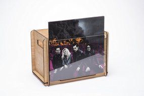 Record Crate for Vinyl LP and 45 by GrooveWasher - Storage &amp; Carry Box