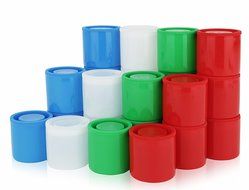 Homeio 35mm/41mm Film Canisters ''Multi-Color'' Red-Green-Blue-White Empty Photo Storage Containers with Airtight... N5