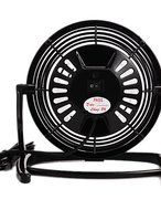 LBLI Desktop Fan USB Power Supply 2 Speeds Mini Portable Fan , blue JIAJU-YONGPING #0607 N5