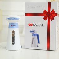 Kazoo Compact Handheld Fabric Steamer, portable mini for travel, Blue N6