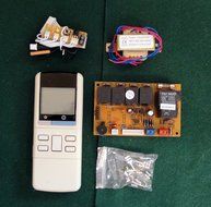 UNIVERSAL DUCTLESS MINI-SPLIT AC CONTROL SYSTEM W/REMOTE &amp; SENSORS N4