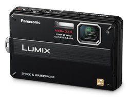 Panasonic Lumix DMC-TS10 14.1 MP Digital Camera with 4x Optical Image Stabilized Zoom and 2.7-Inch LCD (Black) N12