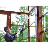 Black+Decker HFEJ415JWMF10 SMARTECH Cordless 16V Lithium 2-N-1 Floor Extension Stick Vacuum - White N7