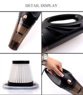 Car Vacuum Cleaner,Wet and Dry Portable Handheld Automotive Vacuum Cleaner Great Suction 12V 106W,14.8 FT Power... N3