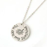 New Men Women Lover Couple Necklace I Love You Heart Pendant Alloy Chain Jewelry N4