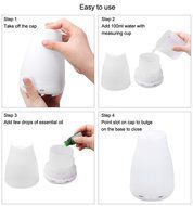 Aromatherapy Machine Aromatherapy Lamps Ultrasonic Aromatherapy Furnace Essential Oil Lamp Incense Hood Bedroom... N7
