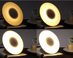 Wake-Up Light USB Alarm Clock With Sunrise Simulation And FM Radio N4