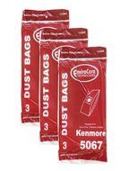9 Kenmore 5067 Type X Upright Vacuum Cleaner Bag Model #11632265 11632275 11634510, Sears 50678, 11634610 34612...
