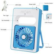 Mystery USB Mini Portable Exqusite Fan Personal Battery Operated Handheld USB Fan Summer Cooling Fan USB Rechargeable... N24