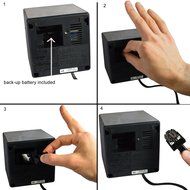Sony Dual Alarm Clock with Extendable Snooze, AM/FM Radio, Built-in Calendar, Large LED Display, &amp; Battery Backup... N3