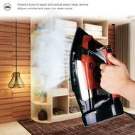 ZZ ES2346RRB Advantage 1400 Watt Steam Iron with Non-stick Ceramic Soleplate, Red N5