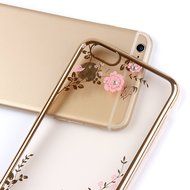 iPhone 7 Case,iPhone7 Case,ikasus Mini Love Heart Glitter Bling Crystal Rhinestone Diamonds Clear Rubber Golden... N98