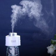 DGI MART White Style Bottle Cap Mini Humidifier Mute USB Powered Humidifier Aromatherapy Air Purifying Humidifier... N5