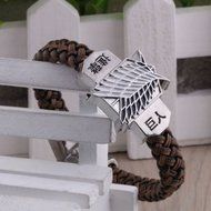 New Anime Attack On Titan Bracelet Shingeki No Kyojin Cosplay Christmas Gift N3
