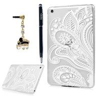 YOKIRIN iPad Mini1/2/3 Case, Fashion Printed Series Slim Fit Shock-absorption Flexible Clear Hybrid Soft TPU Rubber... N51