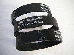 Oreck XL Series Upright Vacuum Cleaner Flat Belts 3 Pk Genuine Part # 75024-01 by Oreck