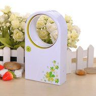 Somnr&nbsp; Green Mini USB 2.0 Handheld Air Condition Bladeless Portable Refrigeration Fans Desktop Cooler Mini USB... N2