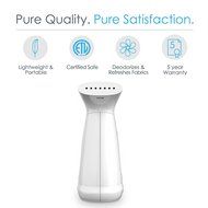 PureSteam Deluxe Handheld Garment Steamer &ndash; Powerful Portable Fabric Steamer Dewrinkles Clothing, Linens, &amp; Curtains... N5