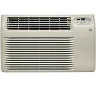GE AJCQ12ACF 26" Thru-the-Wall Air Conditioner with 12,000 BTU Cooling and Remote Control in Grey (Grey)