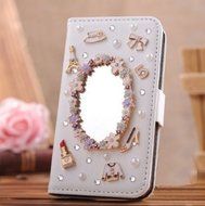 Galaxy Note 7 Wallet Case, UnnFiko Handmade Luxury 3D Bling Crystal Rhinestone Leather Purse Flip Card Pouch Stand...