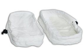 Generic Pads Suitable for Bissell 3255-h Steam Mop Max Floor 21h6 (Pack of 2)
